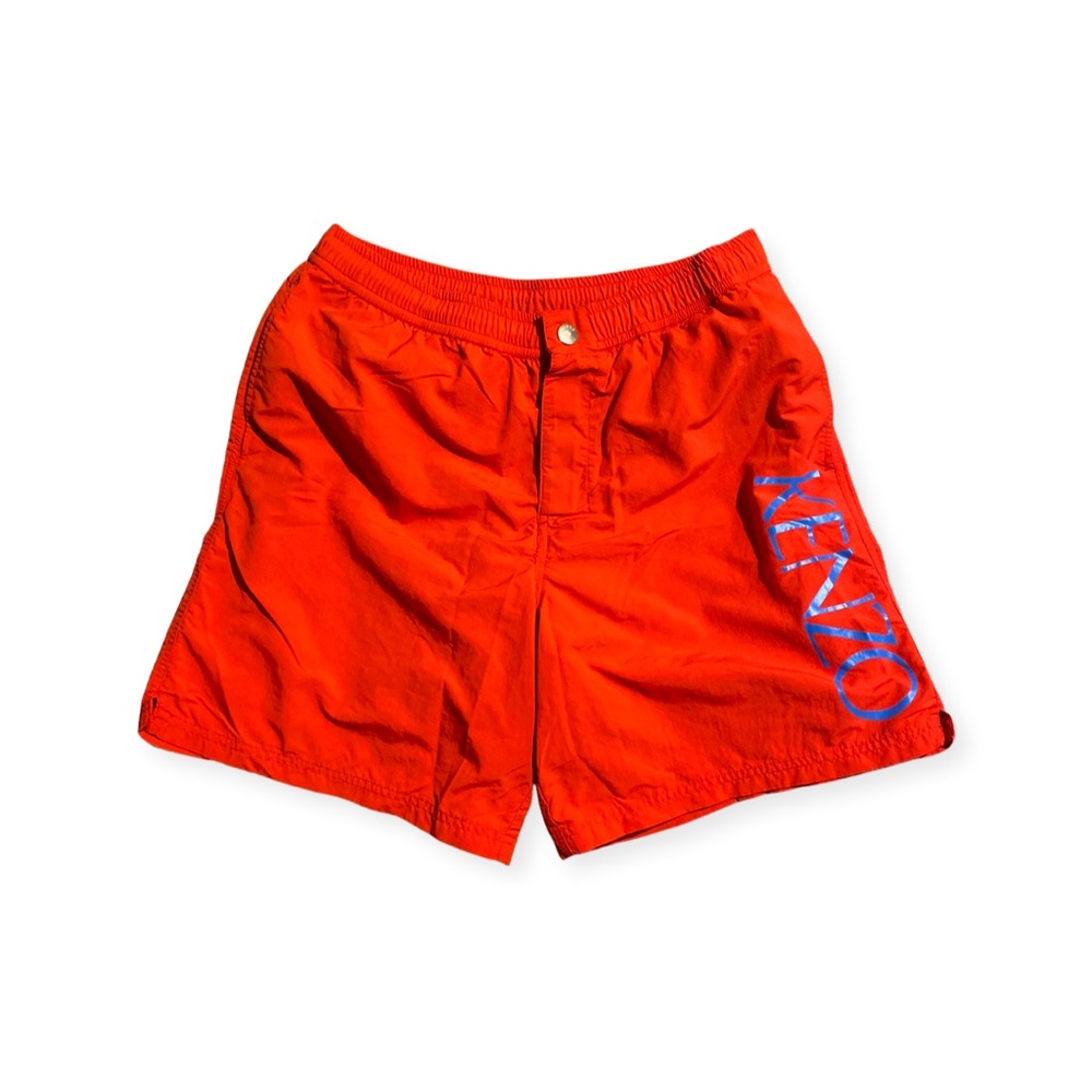 Kenzo Mens Swim Trunk Red Sz. M